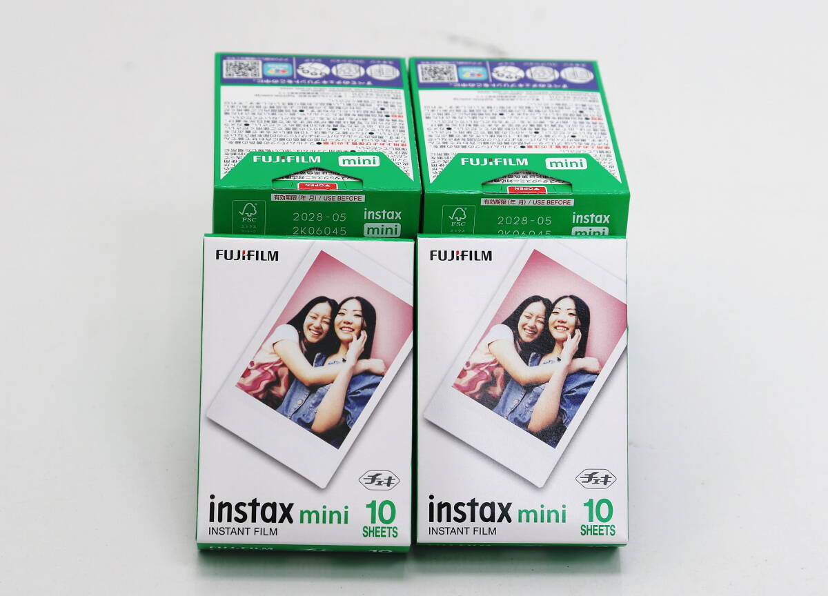新品未開封！　 instax mini チェキフィルム 10枚入り　10個　　計100枚