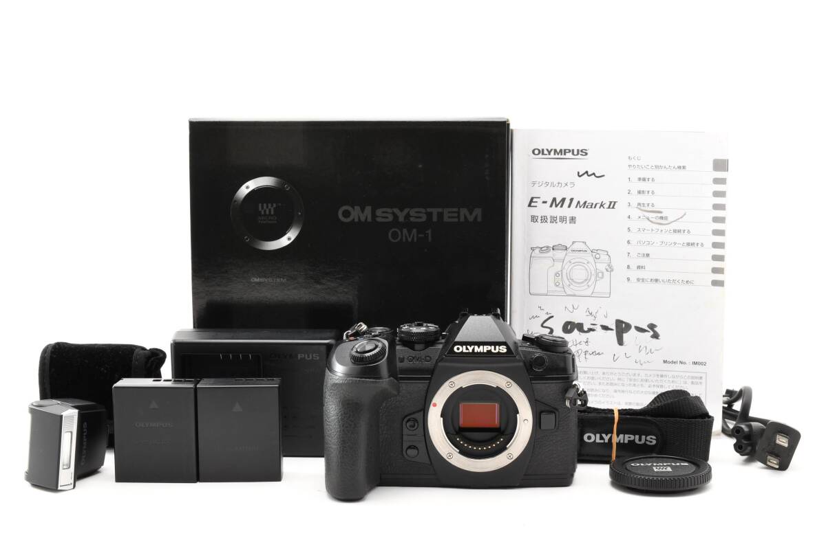 ★元箱付 美品 完動品★ OLYMPUS オリンパス OM-D E-M1 MarkII ボディ