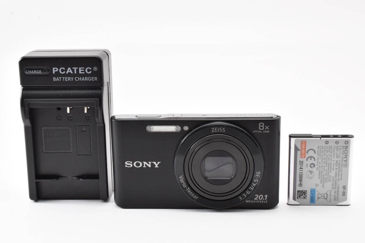 ★美品 完全動作品★ SONY ソニー Cyber-shot DSC-W830 ブラック