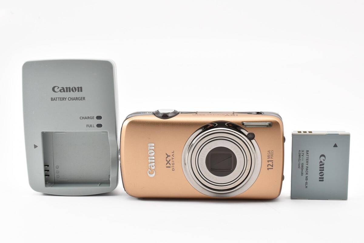 ★美品 完全動作品★ Canon キヤノン IXY DIGITAL 930 IS ブラウン