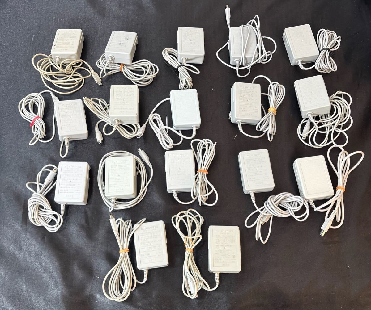 60 8.18.19 お67 アダプター　まとめて　約17点　未確認ジャンク　AS ADAPTER WAP-002(UPN) ニンテンドー3DSやDSiシリーズ