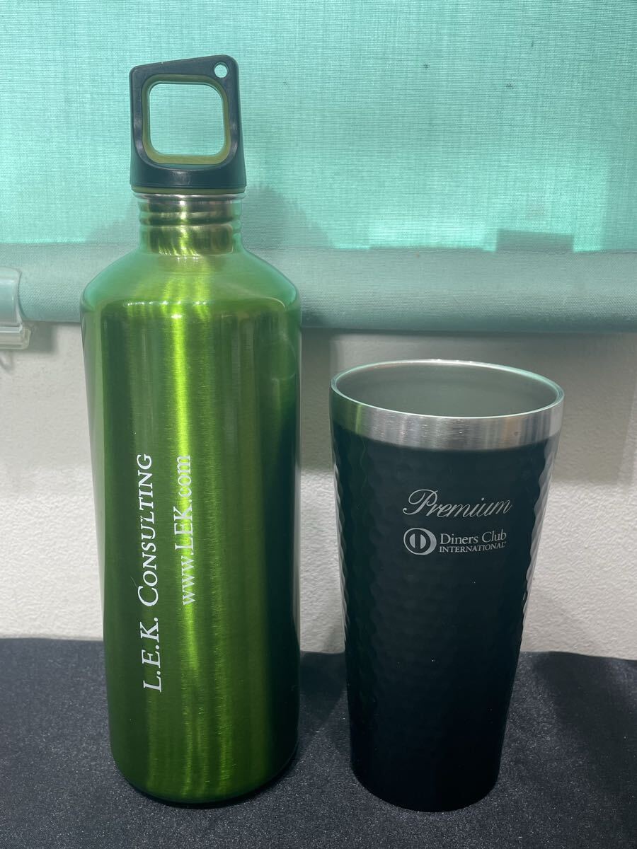 80 お70 8.11.18 水筒等まとめて　L.E.K. CONSULTING タンブラー　PremiumDiners Club