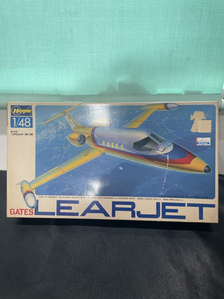 80 8.ぐ　未組み立て　プラモデル　 ハセガワ Hasegawa ゲイツ リアジェット GATES LEARJET