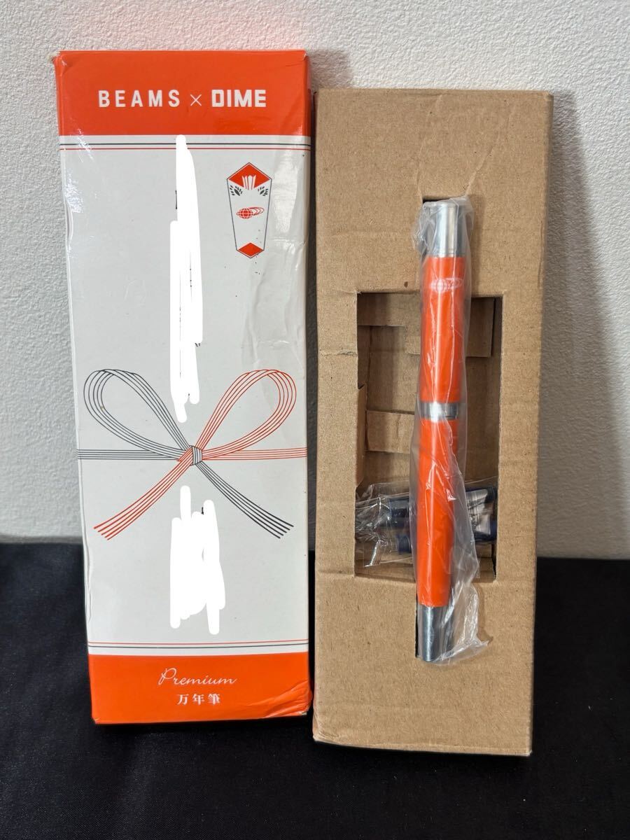 ポスト　8.18.19 お79 未使用保管品　万年筆　BEAMS X DIME Premium万年筆　