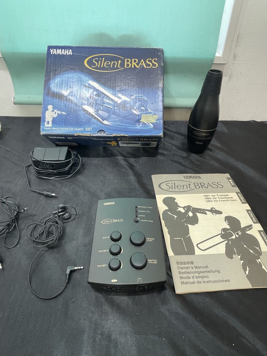 80 8.18.19 お74 美品　通電確認品　使用歴極小　YAMAHA PERSONAL STUDIO MODEL ST7 Silent BRASS