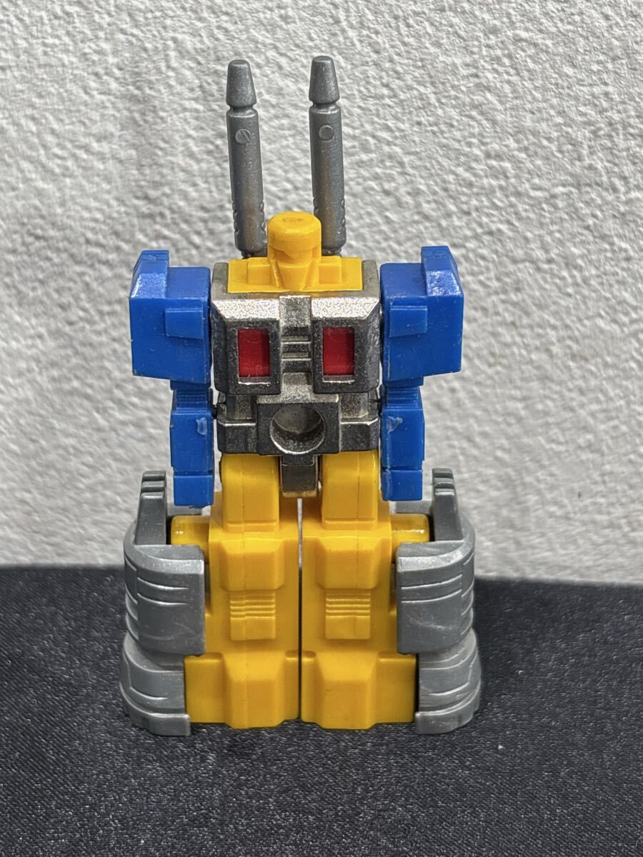 ミニ　8.17 21 お80 当時物玩具　部品取り　希少　合体戦士ブロックマン　
