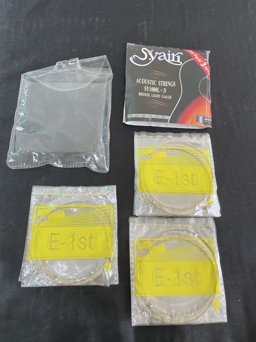 ミニ　8.ぐ　お85 未使用　訳あり・1弦のみ3袋】S.Yairi アコースティックギター弦 SY-1000L-3 パッケージ違い ジャンク