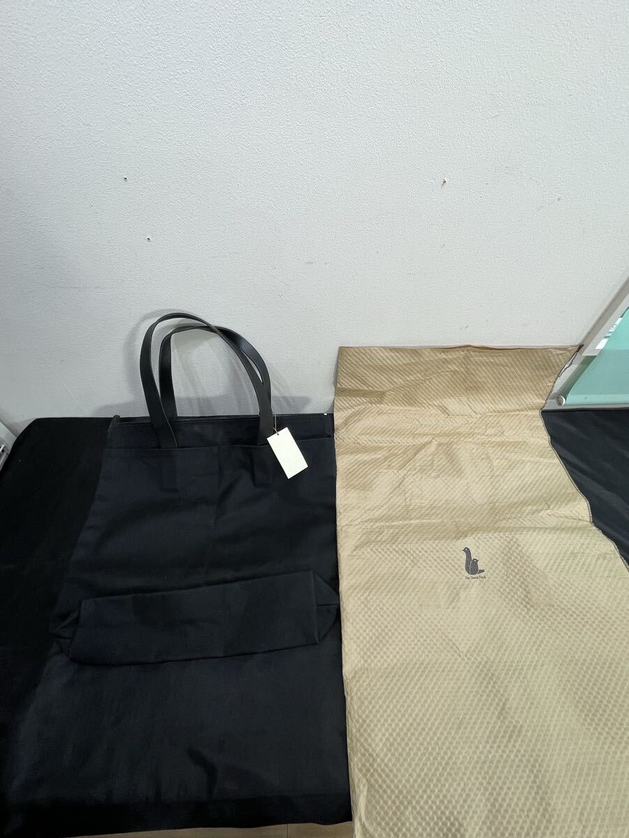 140 No.25 8.23.未使用タグ付き【稀少モデル】The Good Flock TOKYO BAG トート 黒