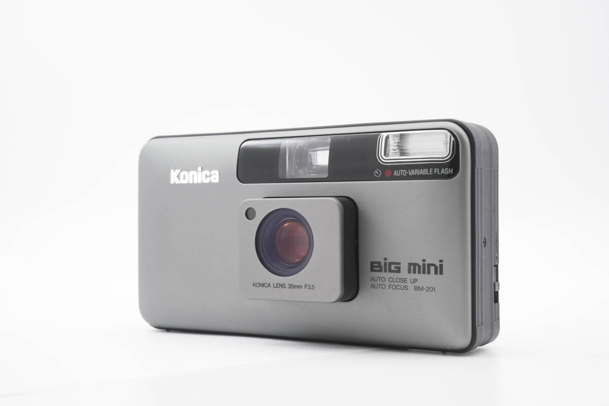 [並品] コニカ KONICA BIG MINI BM-201 35mm F3.5 コンパクトフィルムカメラ　