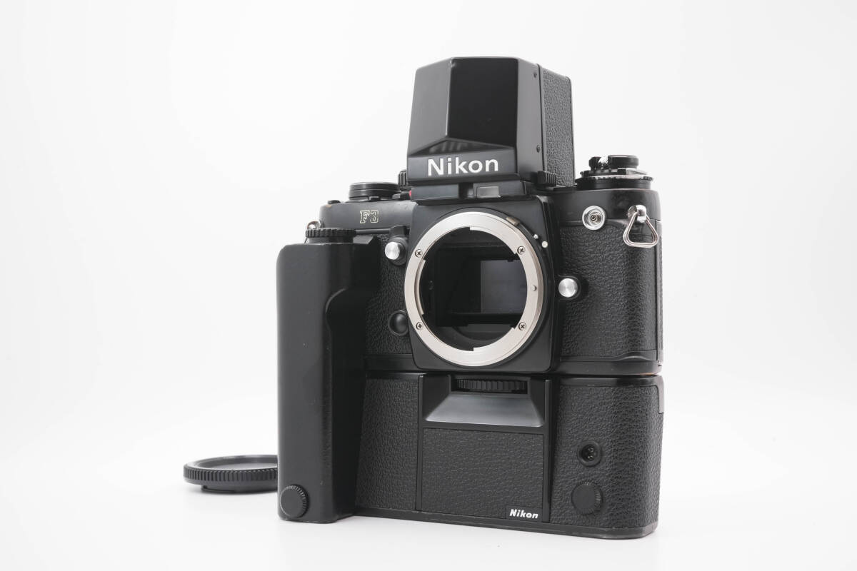 [現状品] Nikon F3 + Nikon DA-2 + Nikon MD-4 フィルムカメラ MFレンズ ニコン