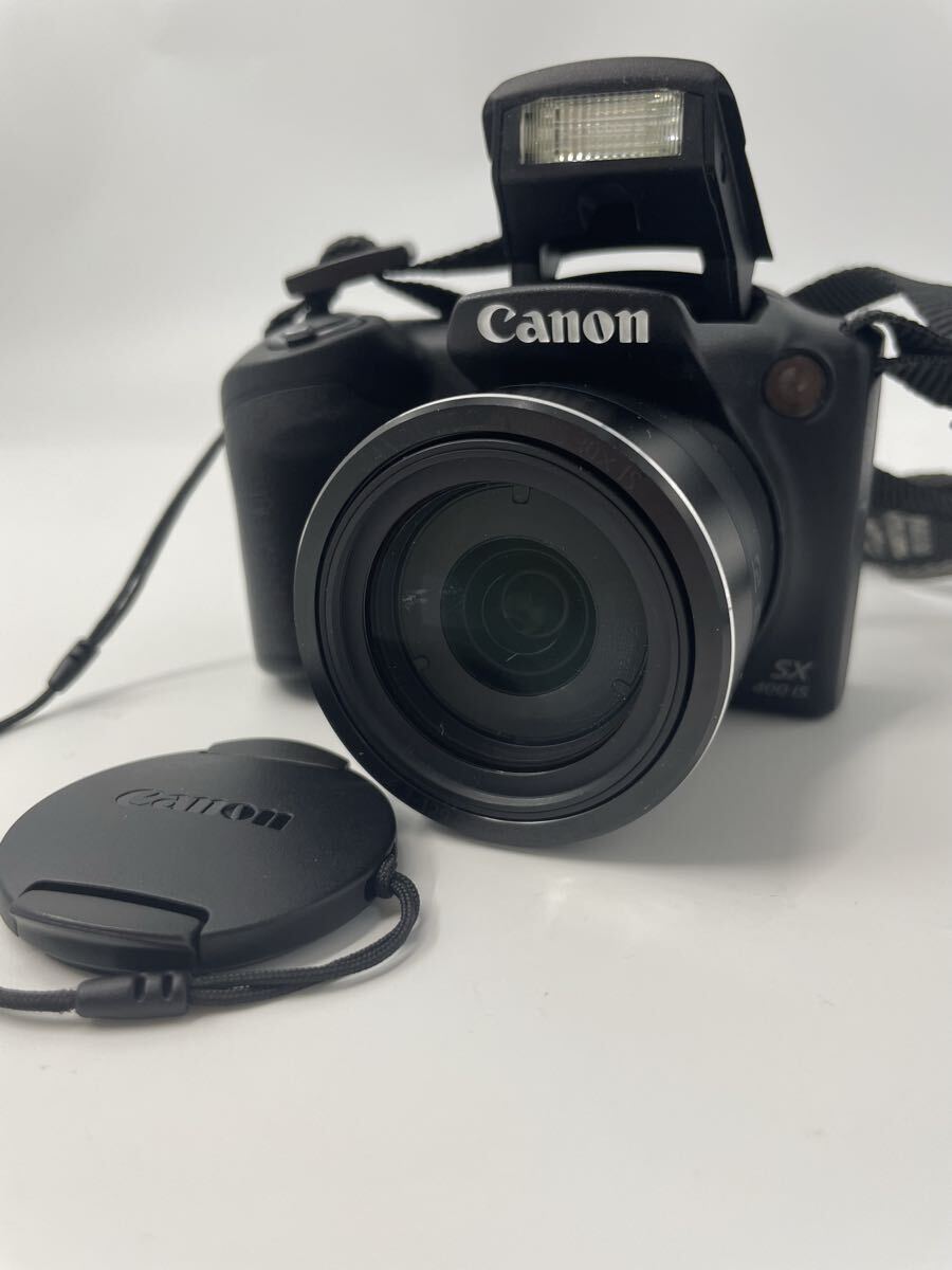 A123 【外観綺麗・ジャンク】Canon PowerShot SX400 IS コンパクトデジタルカメラ 通電不可 動作未確認 現状渡し キヤノン