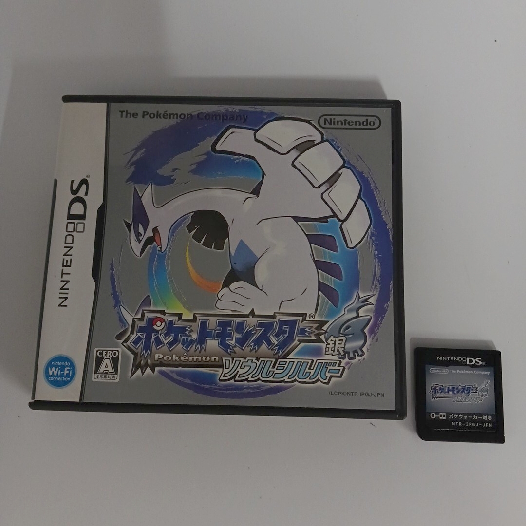 マ Nintendo ポケットモンスター ソウルシルバー 動作未確認 is0728