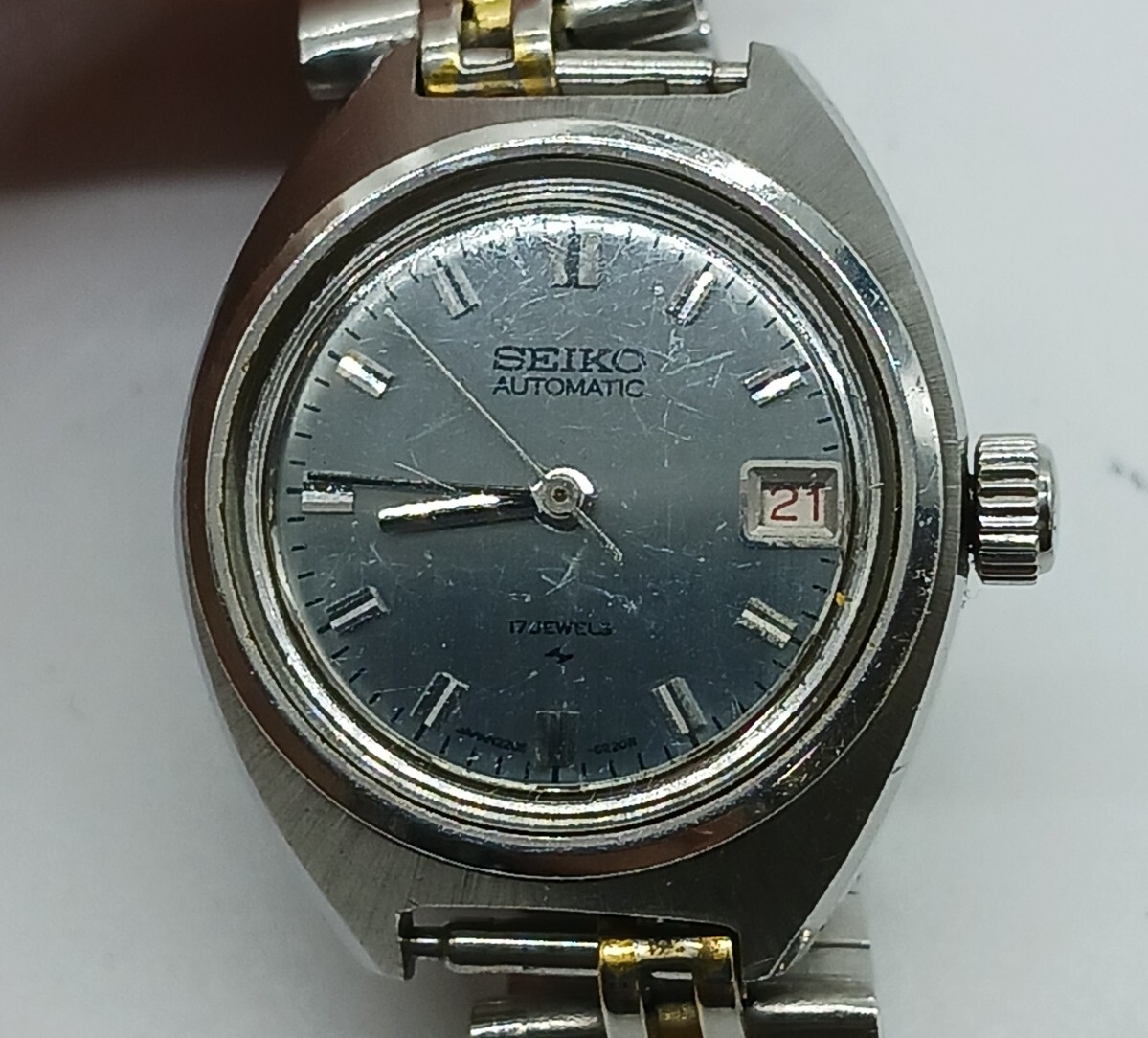 マ SEIKO 2205-0100 自動巻き 腕時計 動作未確認 is0713