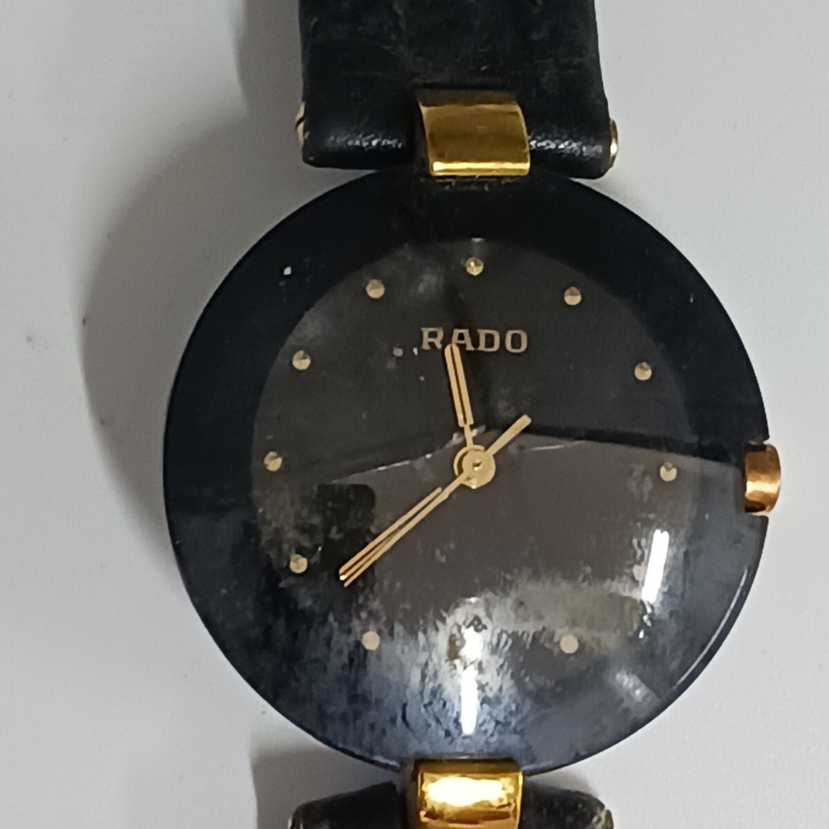 マ RADO 129.4077.4N クオーツ 腕時計 動作未確認 is0729