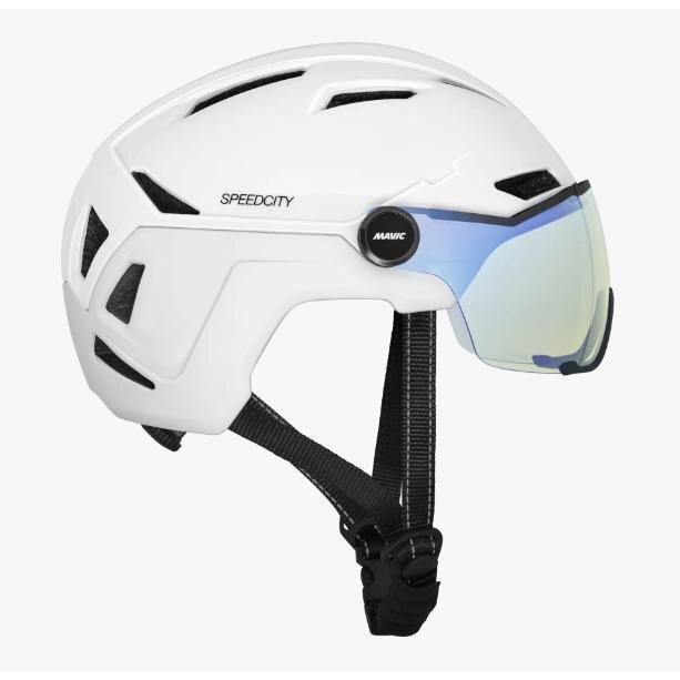 2024 MAVIC マビック SPEEDCITY スピードシティ 冬用パッド付 ホワイト アーバンヘルメット Mサイズ 新品 ※送料無料一部を除く