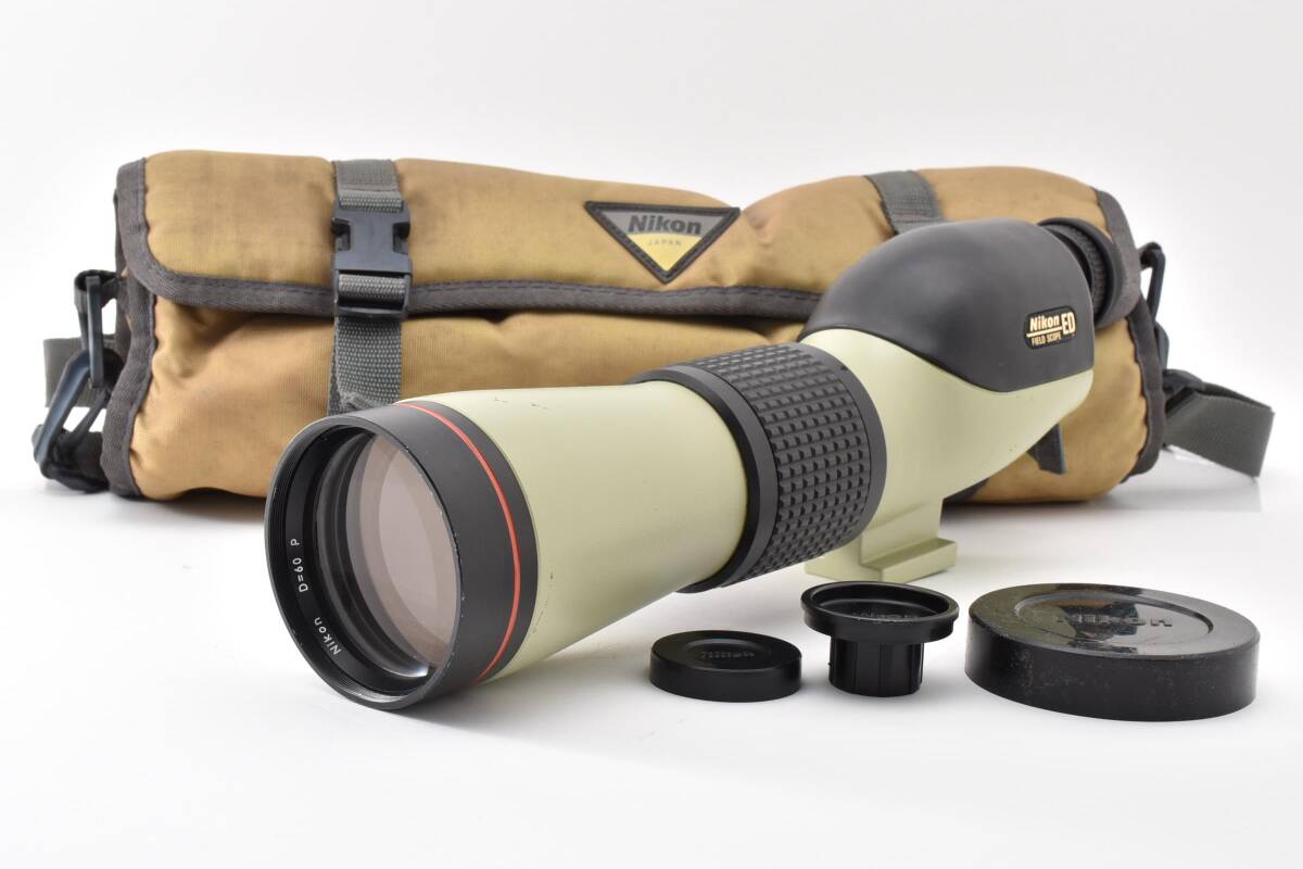 【動作品・光学良好】Nikon FIELD SCOPE ED D=60 P　No.1503