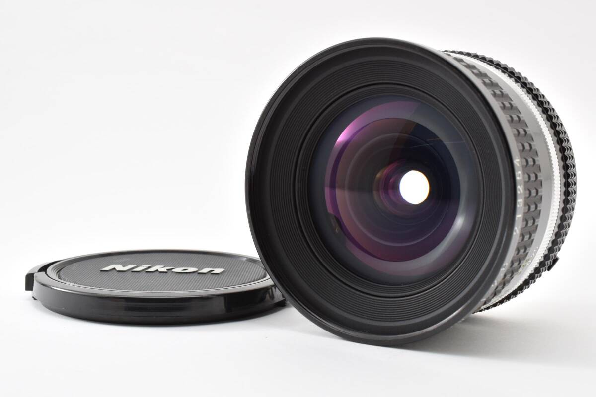 【美品・動作品・光学良好】Nikon Ai-S NIKKOR 20mm 1:2.8　No.1515