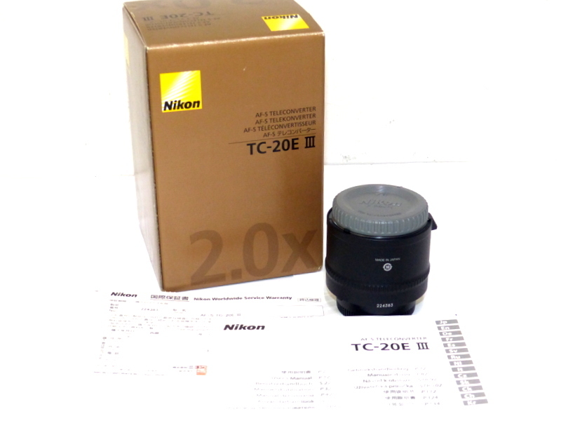 【2930】 Nikon AF-S TELECONVERTER テレコンバーター TC-20E III