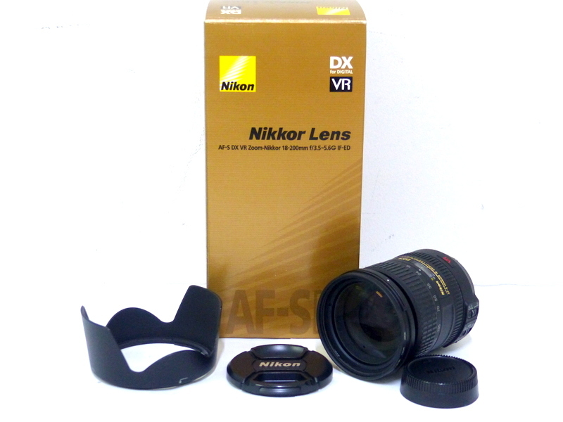 【2931】 Nikon AF-S DX VR 18-200mm f 3.5-5.6G IF-ED ズームレンズ