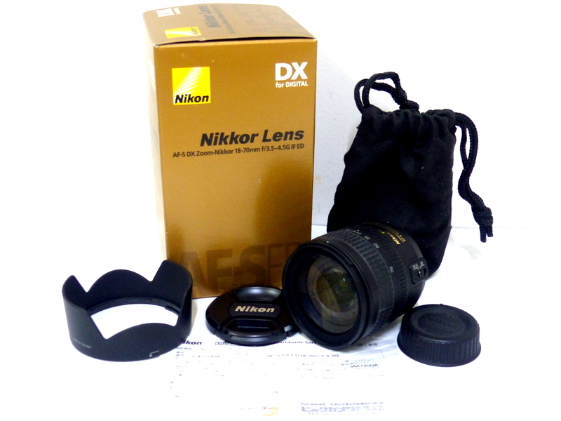 【2932】 Nikon AF-S DX 18-70mm f 3.5-4.5G IF ED ズームレンズ 