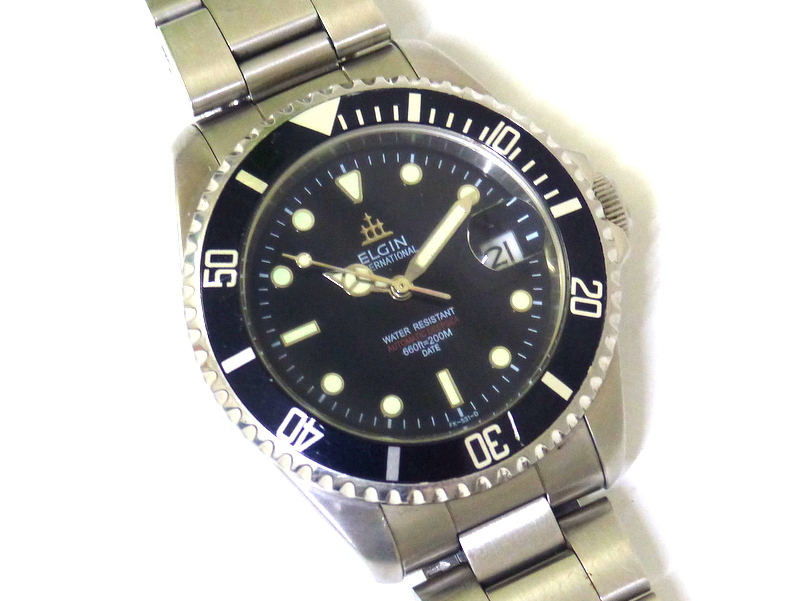 【2933】 ELGIN エルジンAUTOMATIC DEEPSEA ディープシー FK-531-D