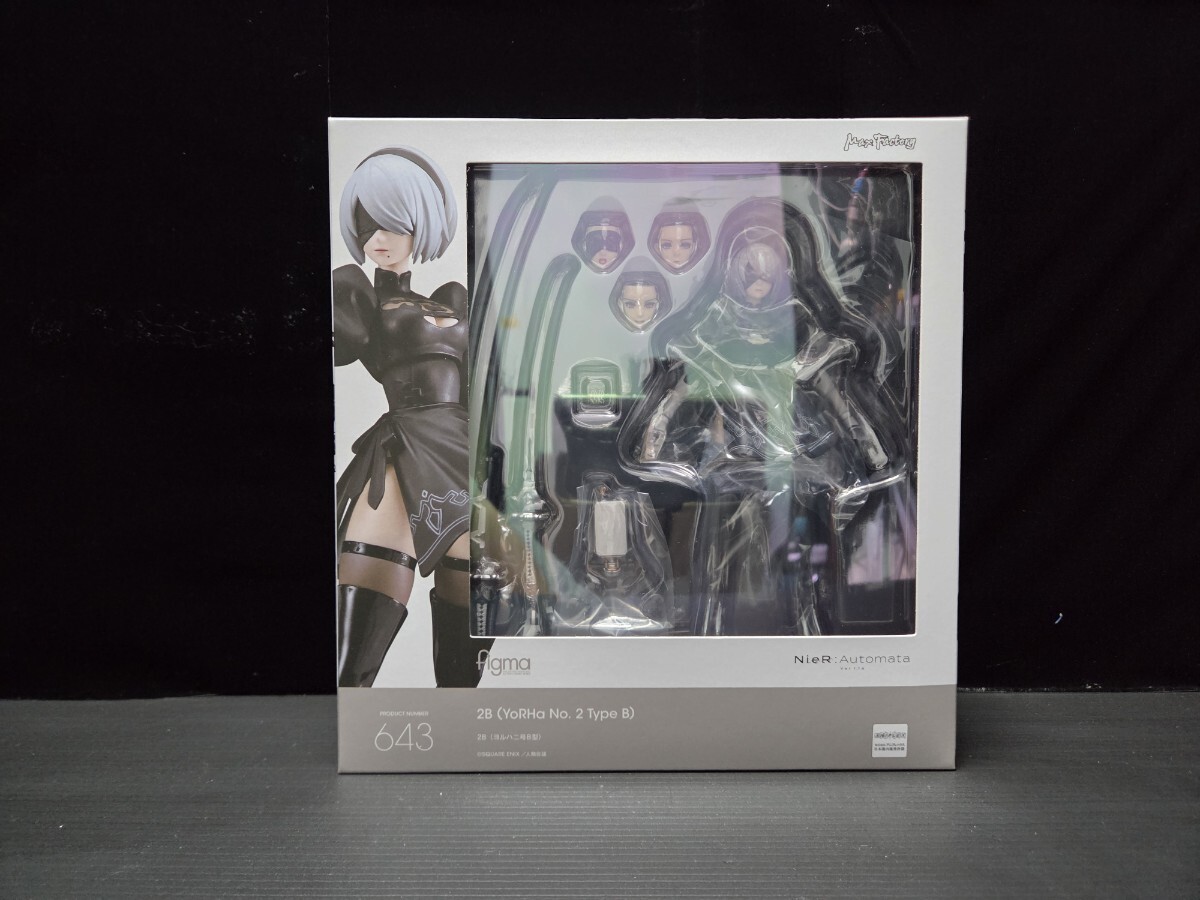figma◆ヨルハ二号B型◆NieR Automata マックスファクトリー◆フィギュア◆グッドスマイルカンパニー◆新品未開封◆2B(YoRHa No.2 Type B)