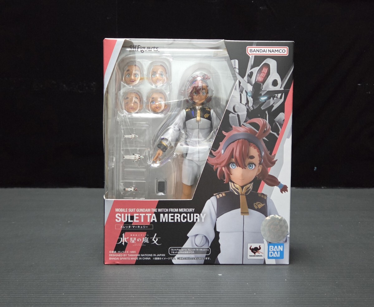 S.H.Figuarts◆スレッタ・マーキュリー◆ 機動戦士ガンダム 水星の魔女◆フィギュアーツ◆バンダイ◆ガンダム