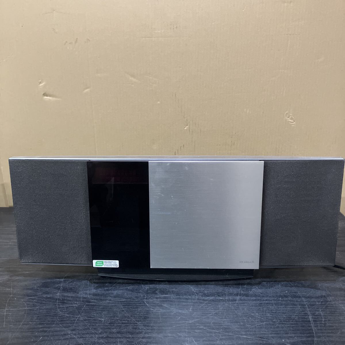 TKM973 Panasonic コンパクトステレオシステム SC-HC3 D-dock ミニコンポ パナソニック 通電のみ確認 現状品
