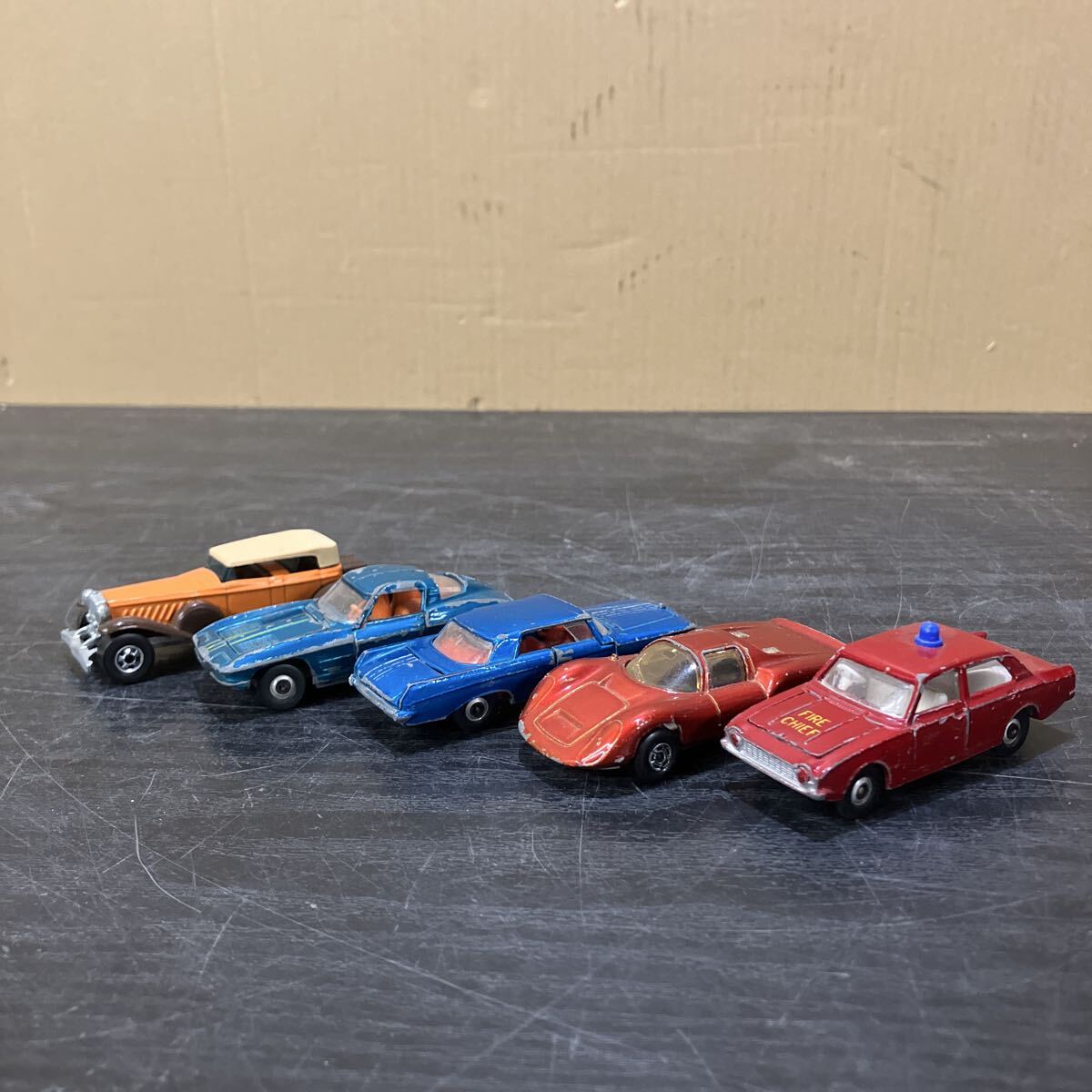 TKM974 セット売り★ ミニカー 5個 レトロ ヴィンテージ 当時物