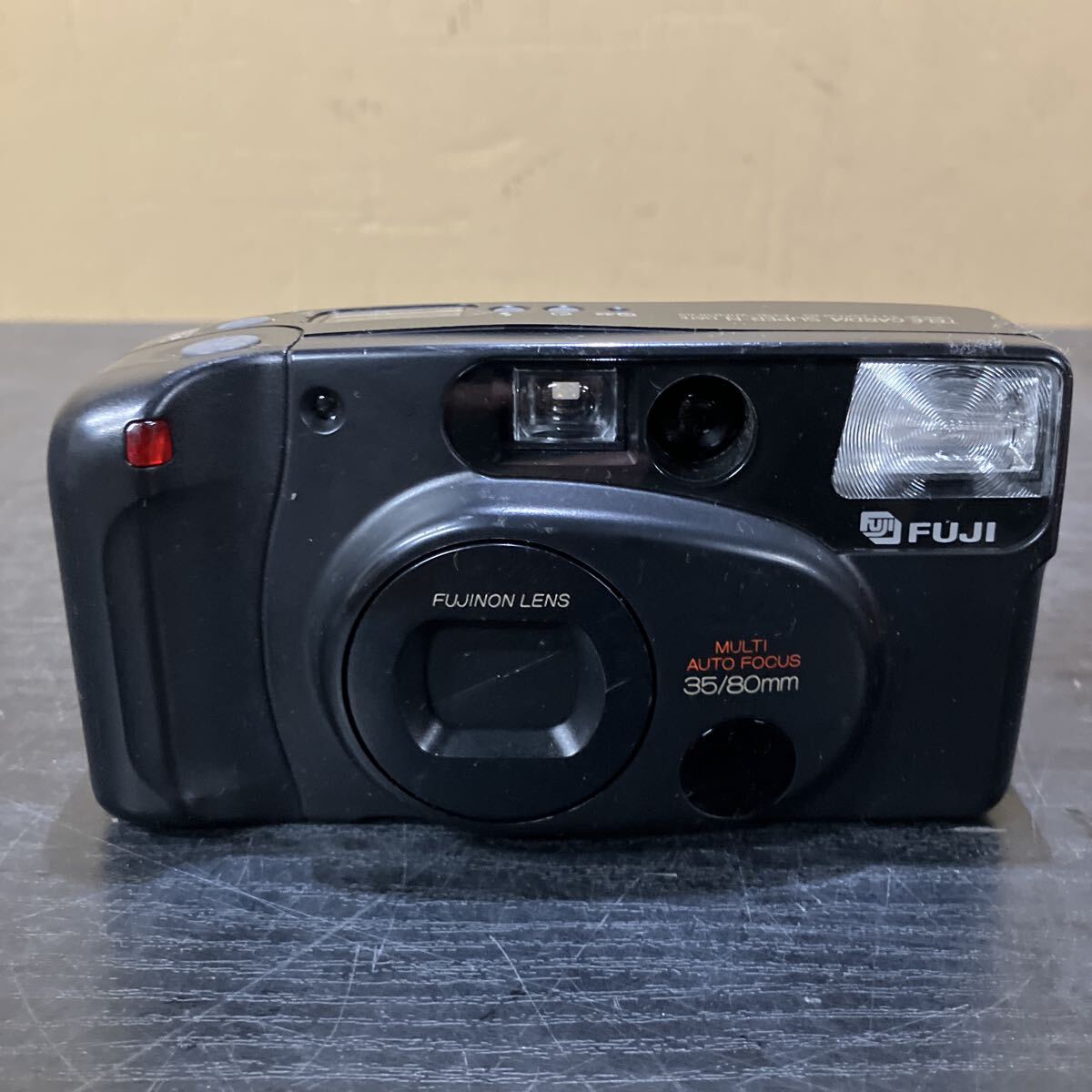 TKK465 FUJI TELE CARDIA SUPER-N フィルムカメラ 本体のみ 動作未確認 現状品