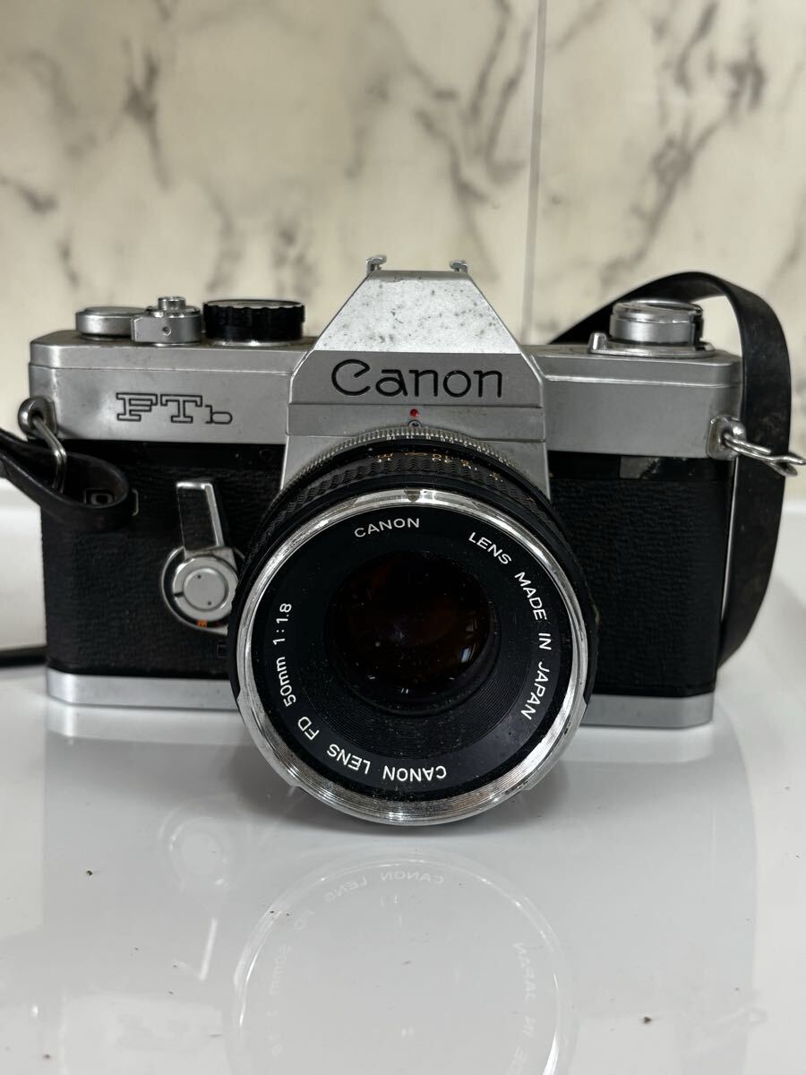 S-1032 Canon キャノン FTb 50mm 1:1.8 フィルムカメラ