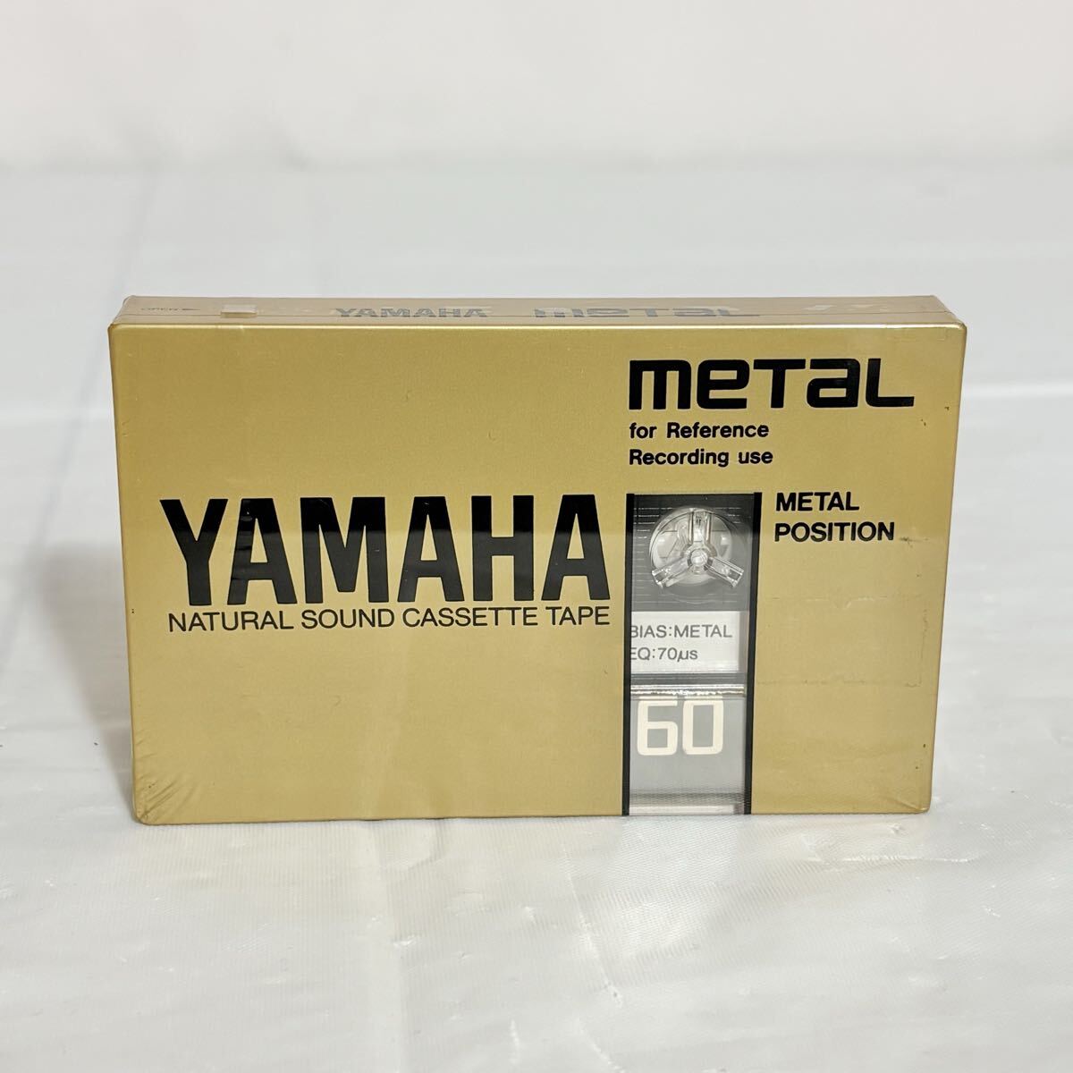 YAMAHA NATURAL SOUND CASSETTE TAPE METAL 60分 未開封 カセットテープ ヤマハ　メタルテープ