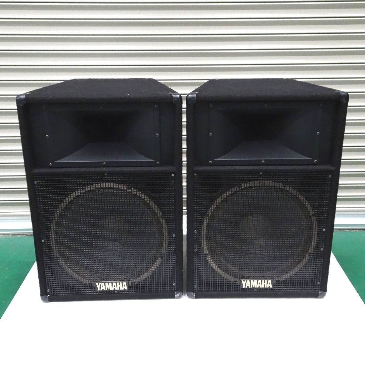 YAMAHA S115 IV 2Way PAスピーカー ヤマハ モニタースピーカー （フォーン→XLR換装）【中古/動作品】#W454059W