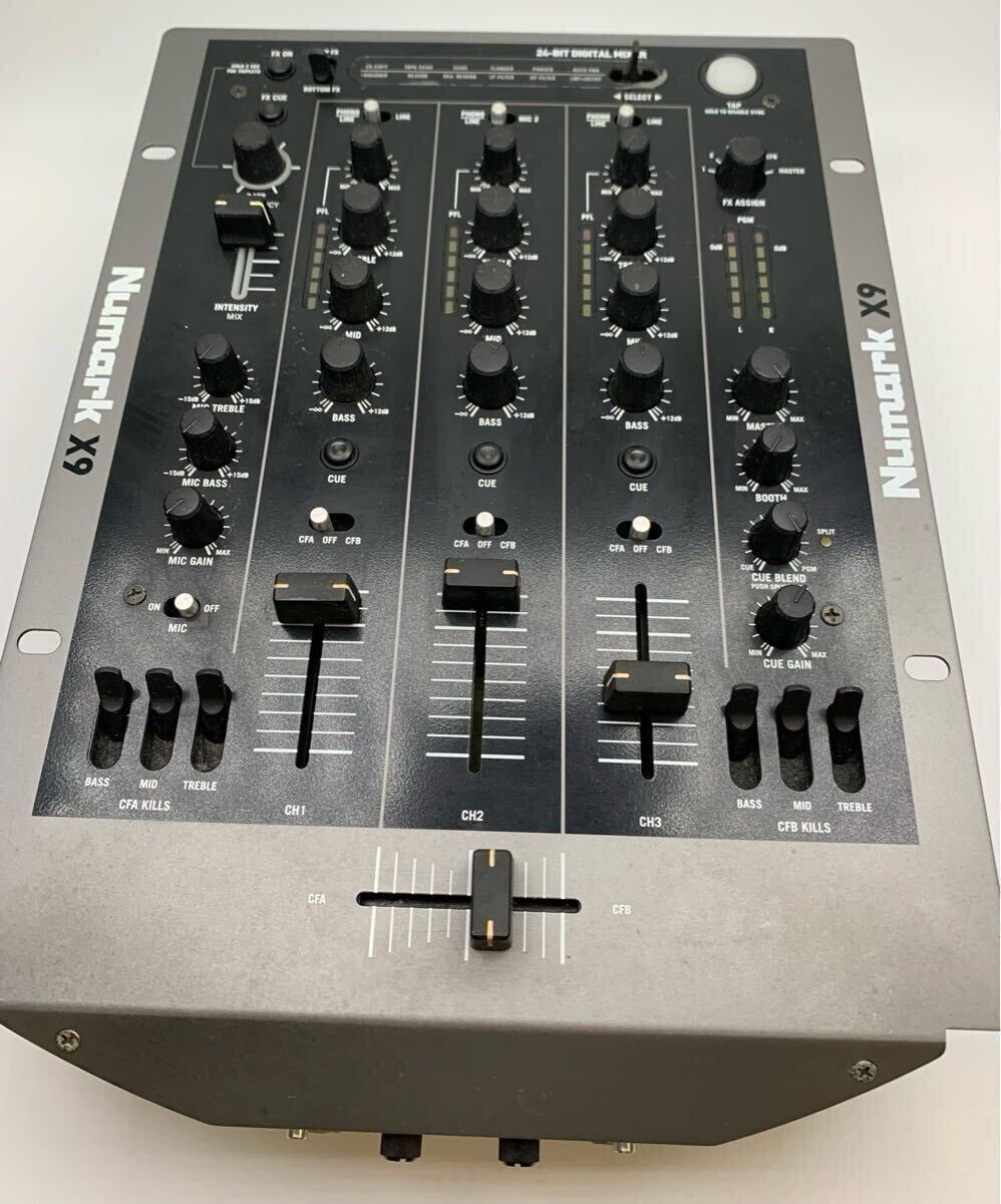 Numark X9 24-BIT DIGITAL MIXER デジタル DJミキサー ヌマーク 現状品　③ は