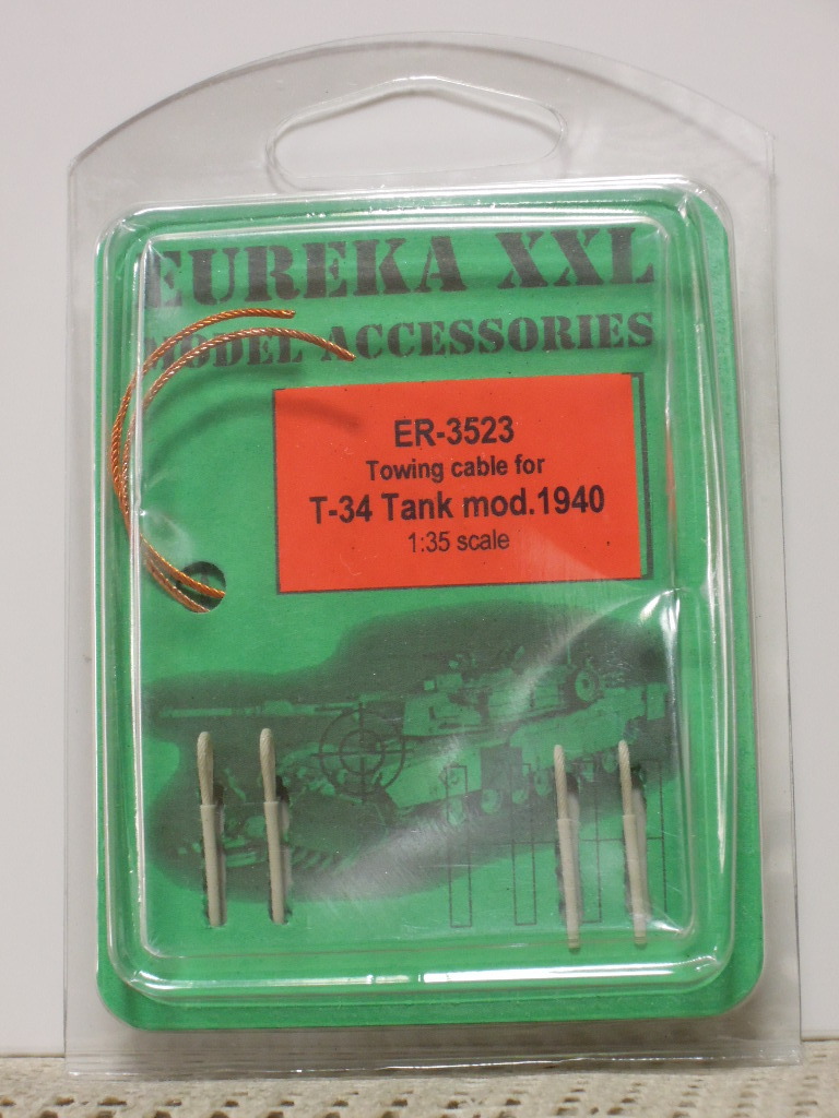 EUREKA XXL 1/35 - Towing cable for T-34 Tank mod.1940