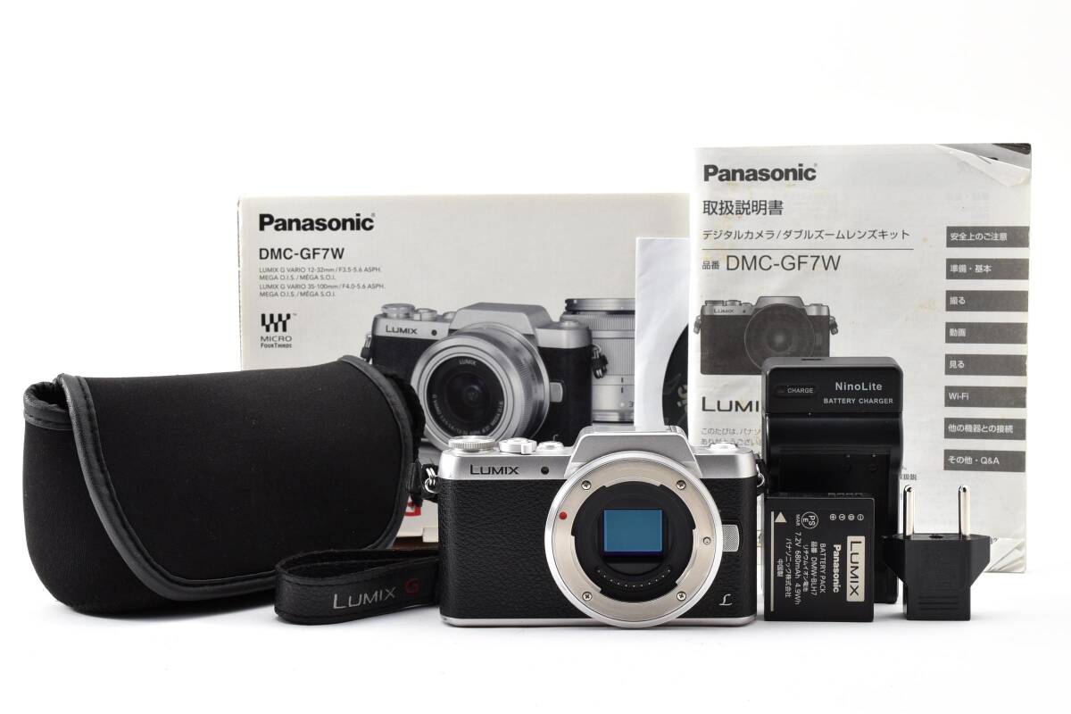 Panasonic LUMIX DMC-GF7W シルバー パナソニック ミラーレス一眼 #4696