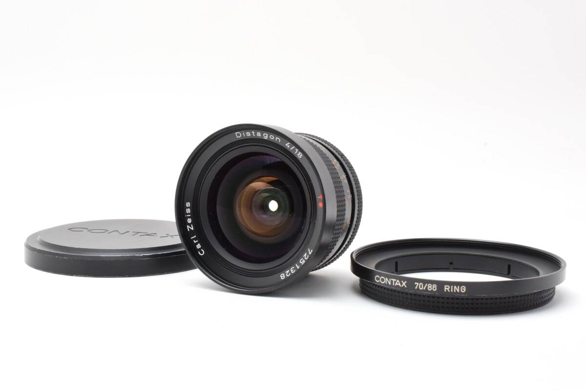 CONTAX Carl Zeiss Distagon 18mm F4 コンタックス マニュアルフォーカス レンズ #4369