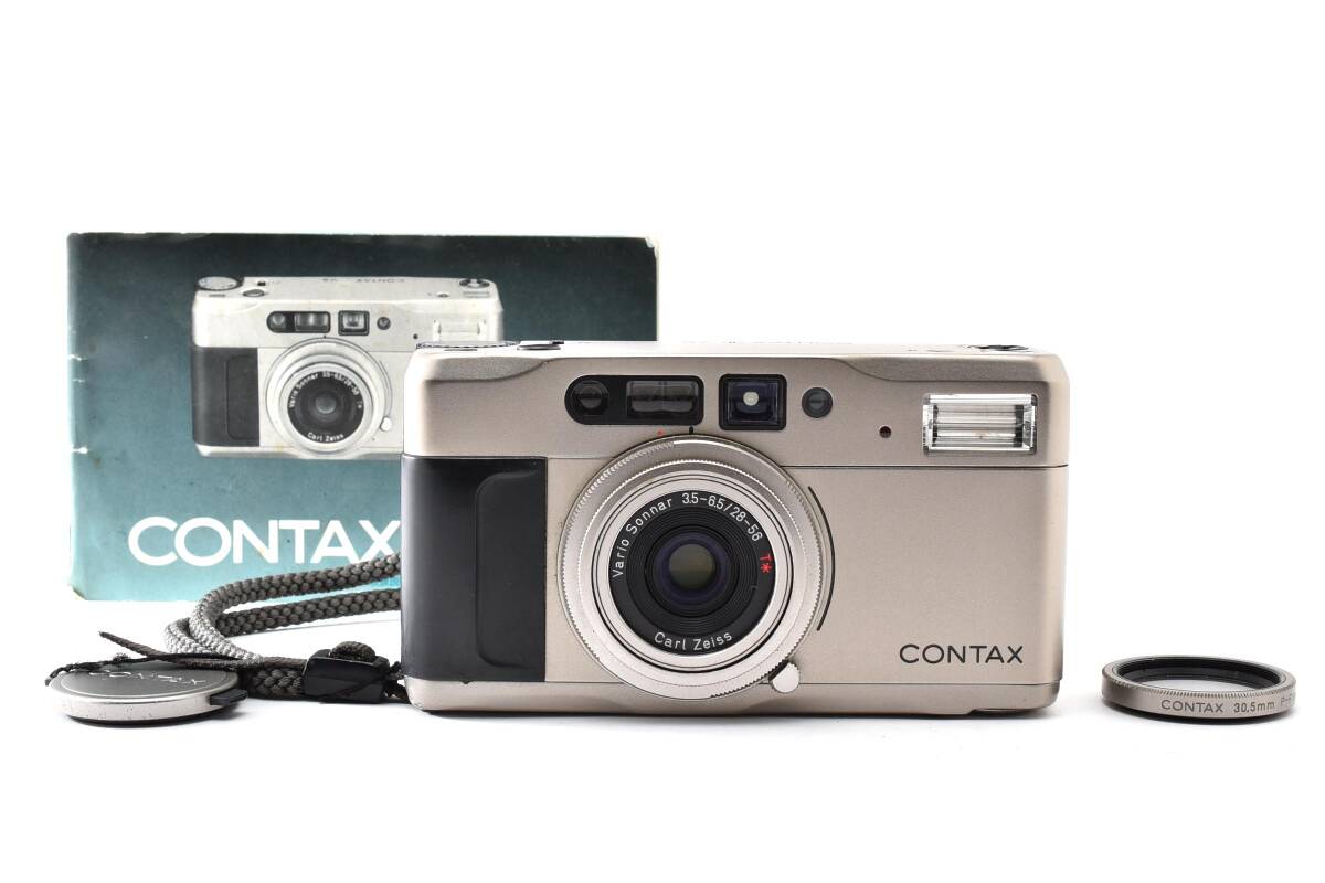 CONTAX コンタックス T VS Carl Zeiss Vario Sonnar 28-56mm F3.5-6.5 T* コンパクトフィルムカメラ #4717