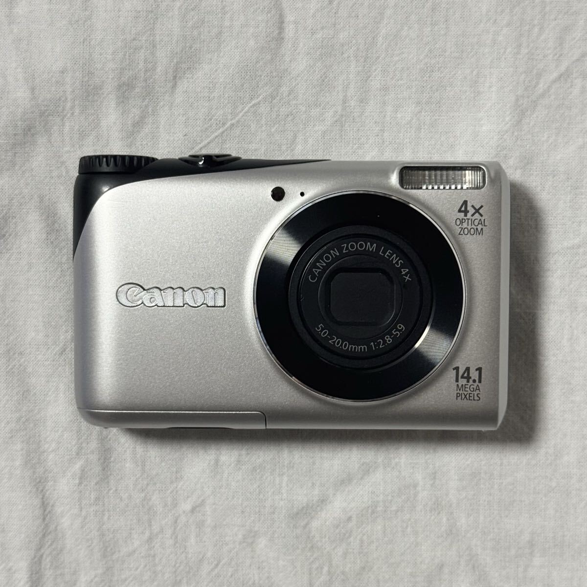 【1円スタート】Canon PowerShot A2200 シルバー キャノン パワーショット デジタルカメラ コンパクトデジタルカメラ デジカメ 4941B004