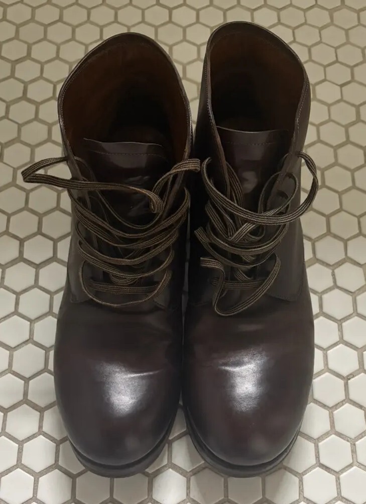 【美品】希少 m_moriabc メモリア a_Dve 7 holes boots 44 Horween genuine shell cordovan CDIEM カルペディエム LMアルティエリC DIEM