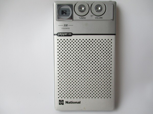 D35 National ナショナル R-012 Pepper012 ペッパー ラジオ AM FM 現状品 府中市