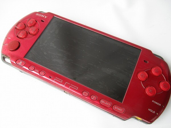 D29 SONY　ソニー PSP3000 ゲーム機 裏カバー無し 現状品 府中市