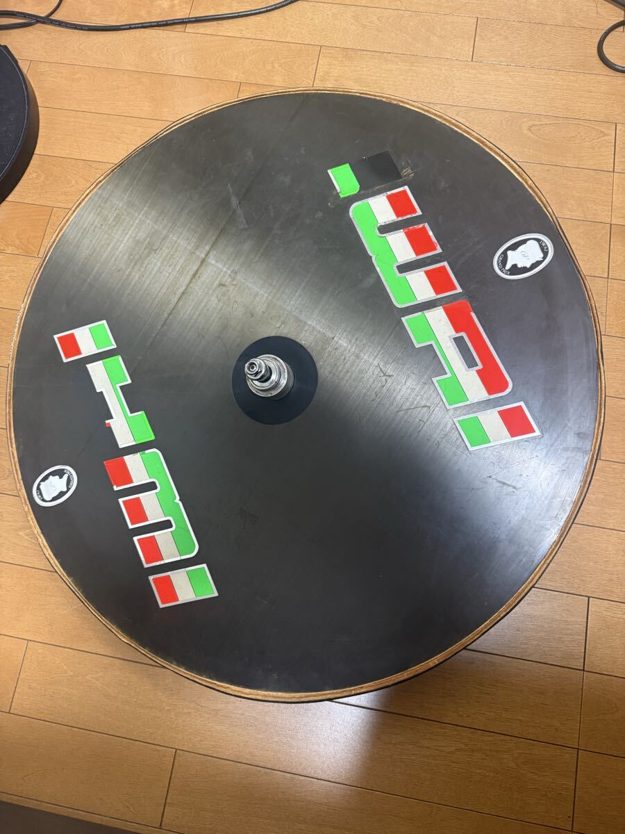 IWAI カーボンディスクホイール　ピスト用　リアホイール　後輪　固定　700c チューブラー