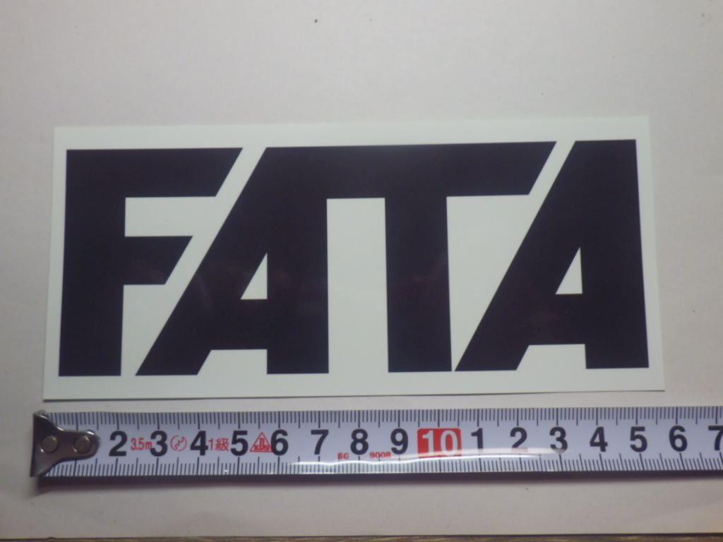 ゴーセン FATA ステッカー エリアトラウト 管理釣り場 GOSEN ファータ