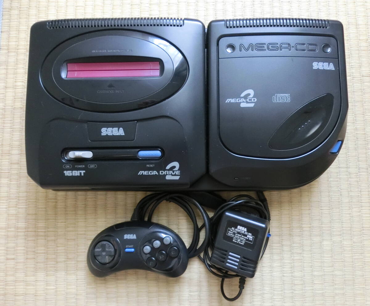 SEGA メガドライブ2 メガCD2 セガ HAA-2502 HAA-2912 本体
