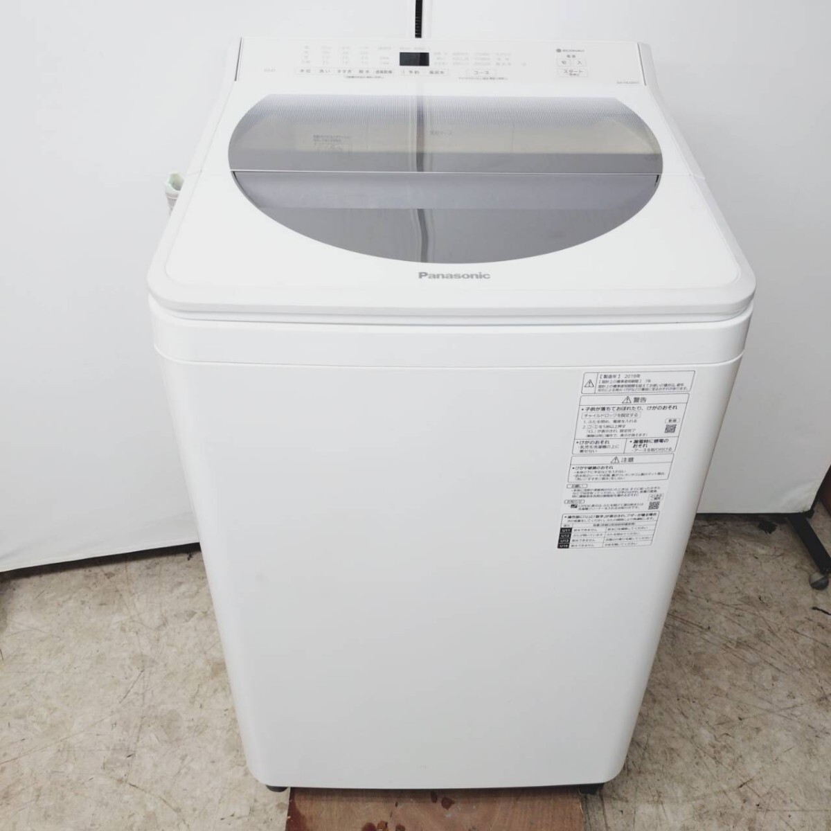 Panasonic パナソニック 全自動電気洗濯機 NA-FA100H7 動作確認済み 10.0kg メンテナンス済み 洗濯機 引き取り可能
