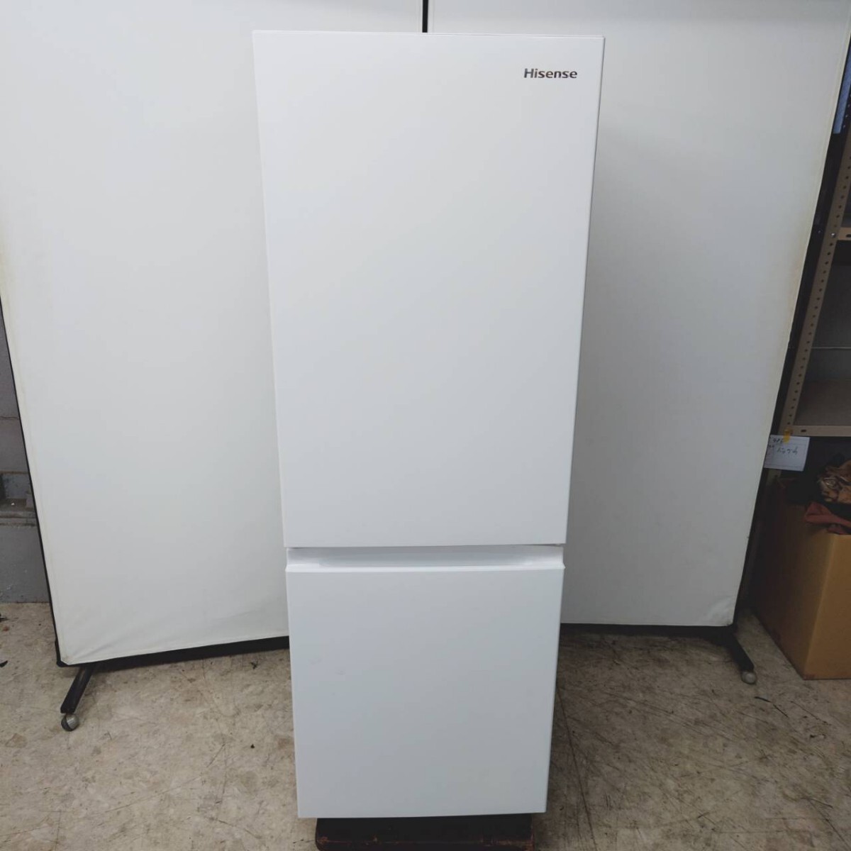 Hisense ハイセンス ノンフロン冷凍冷蔵庫 HR-D1701WL 動作確認済み 清掃済み 175L 引き取り可能 冷蔵庫 2ドア ホワイト 2025年製