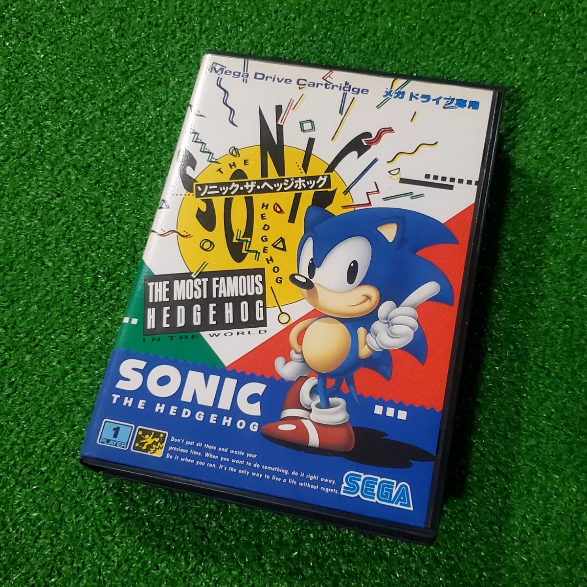 MEGA DRIVE メガドライブ カセット ソフト SONIC THE HEDGEHOG ソニック ザ・ヘッジホッグ 希少品 MD