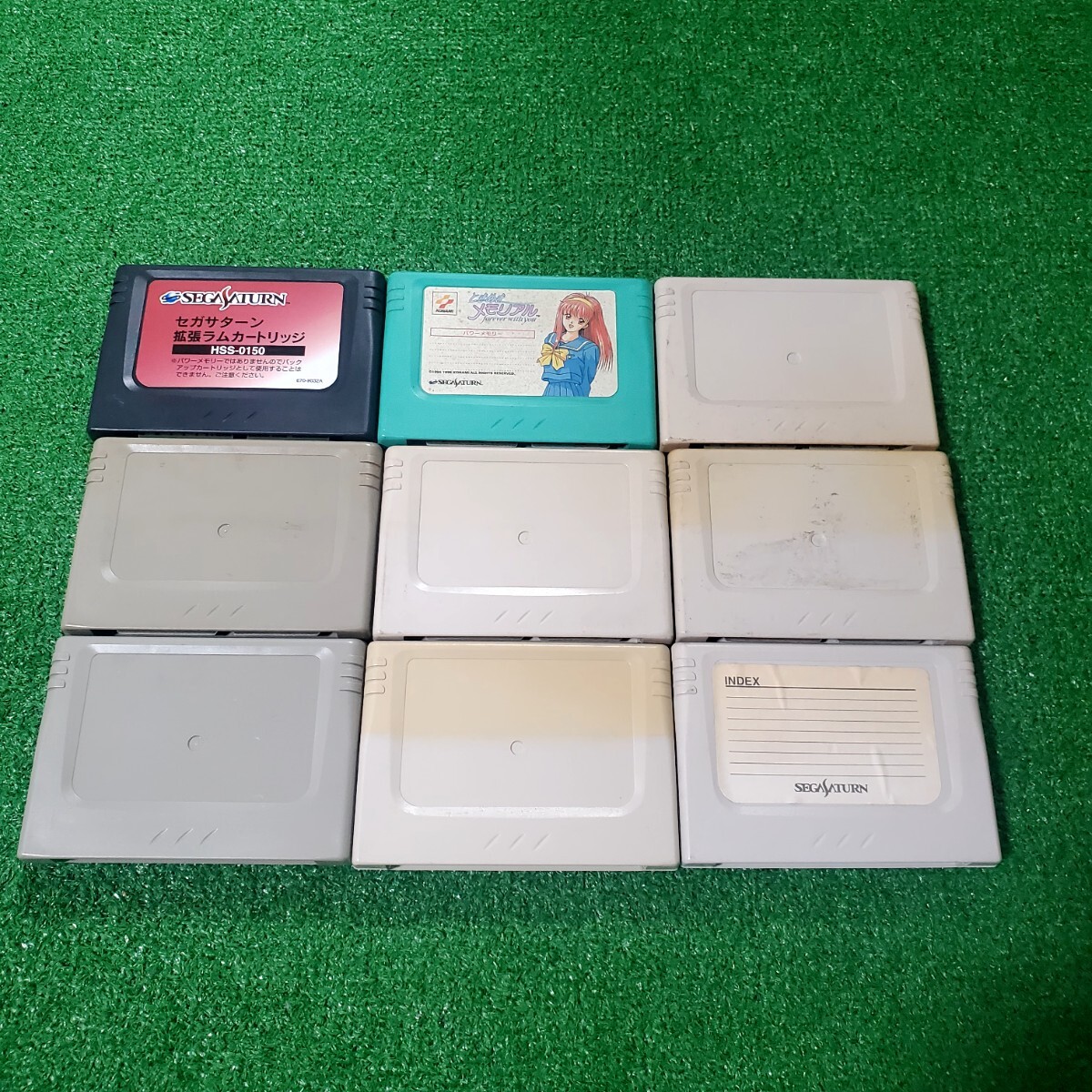 SEGA SATURN セガサターン 拡張ラムカートリッジ パワーメモリー ときめきメモリアル まとめ売り HSS-0150