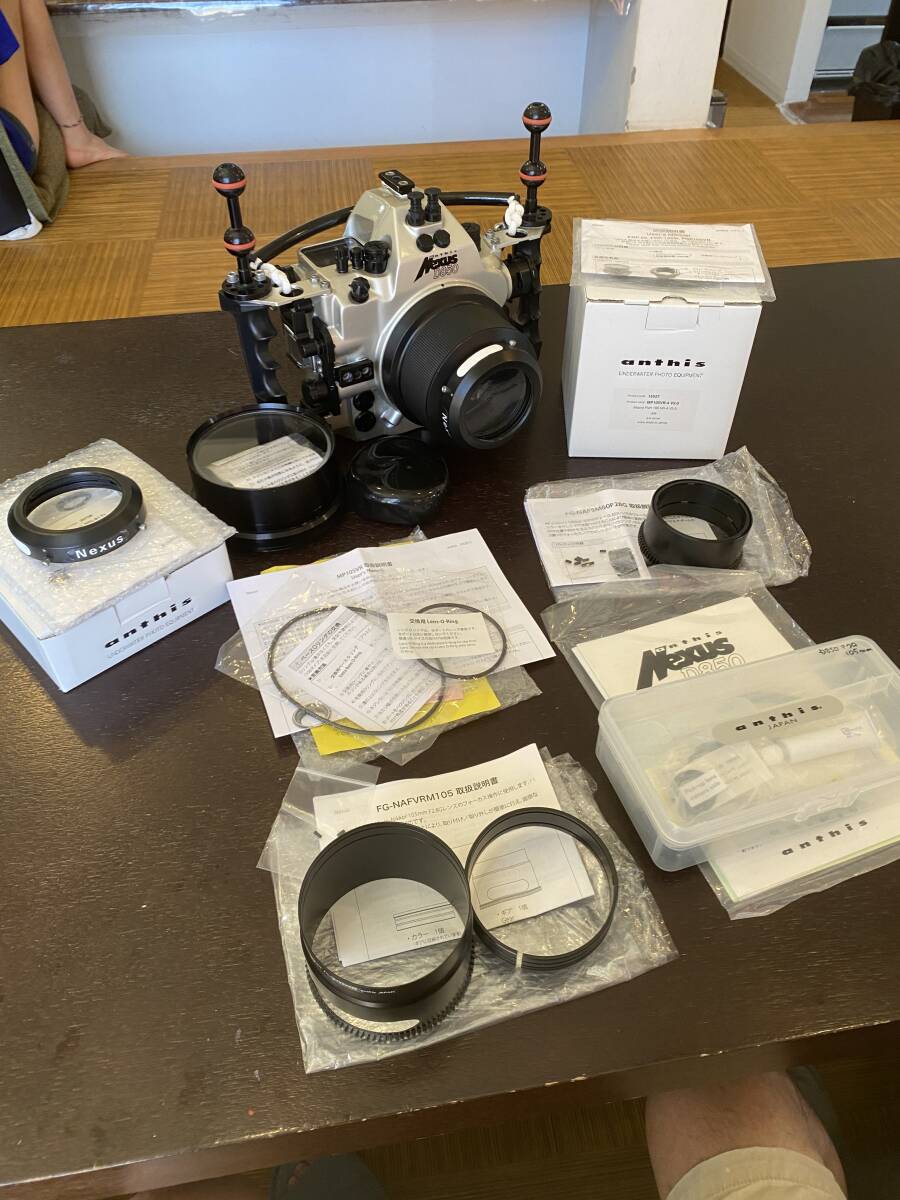 Anthis Nexus D850 ＆　NIKON 105㎜＆60mmマクロセット　★水没歴なし　★完全動作確認済み